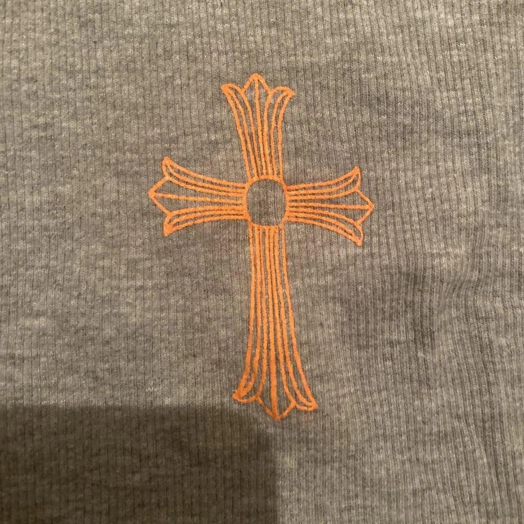 doorzo様 レア 正規 クロムハーツ 正規品　蛍光オレンジロゴ タンクトップ