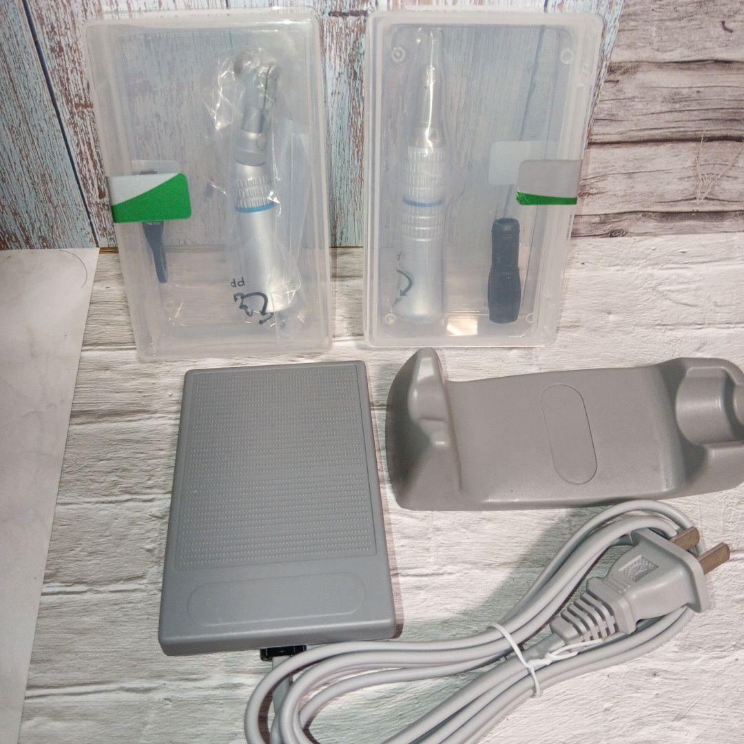 マイクロモーターシステム Eタイプハンドル フットペダル付き 研磨工具セット付属