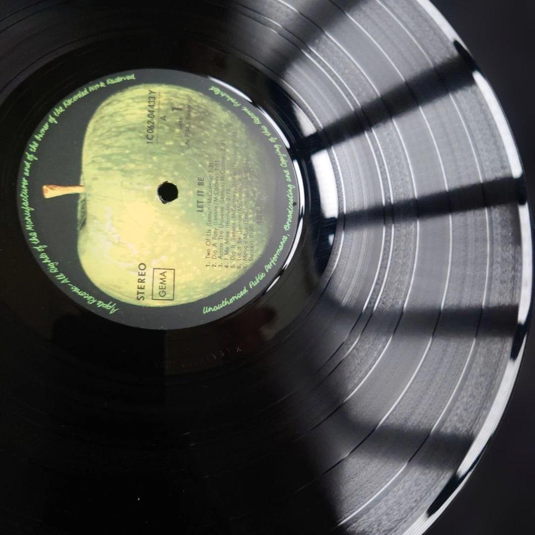 初回ドイツ盤The Beatles LET IT BE 極上美