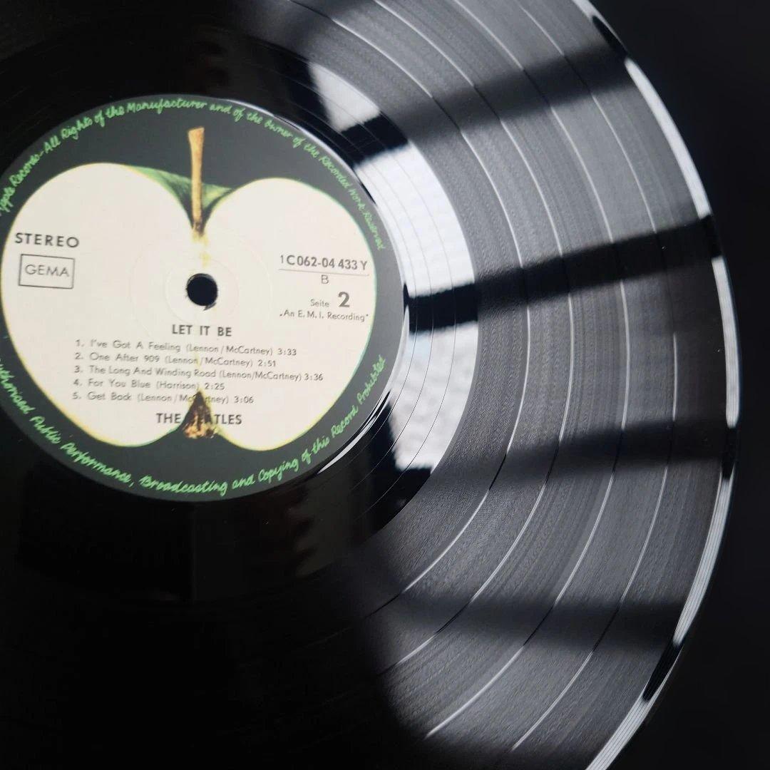 初回ドイツ盤The Beatles LET IT BE 極上美