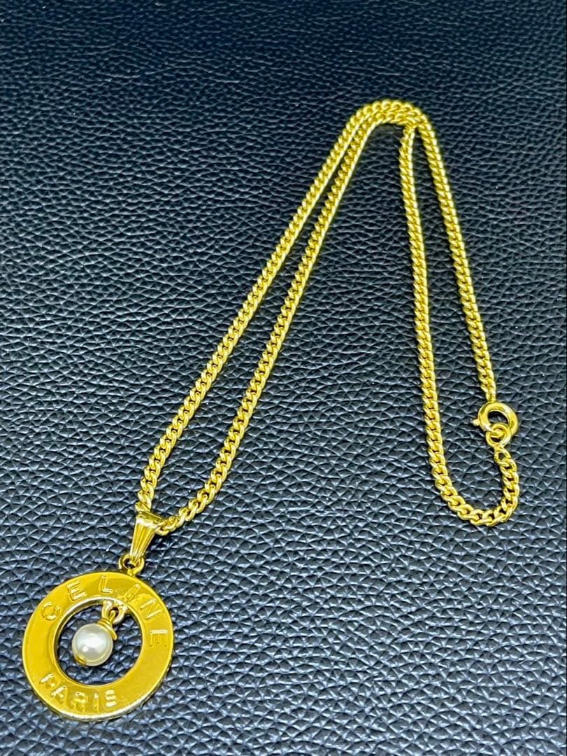 CELINE デザインネックレス