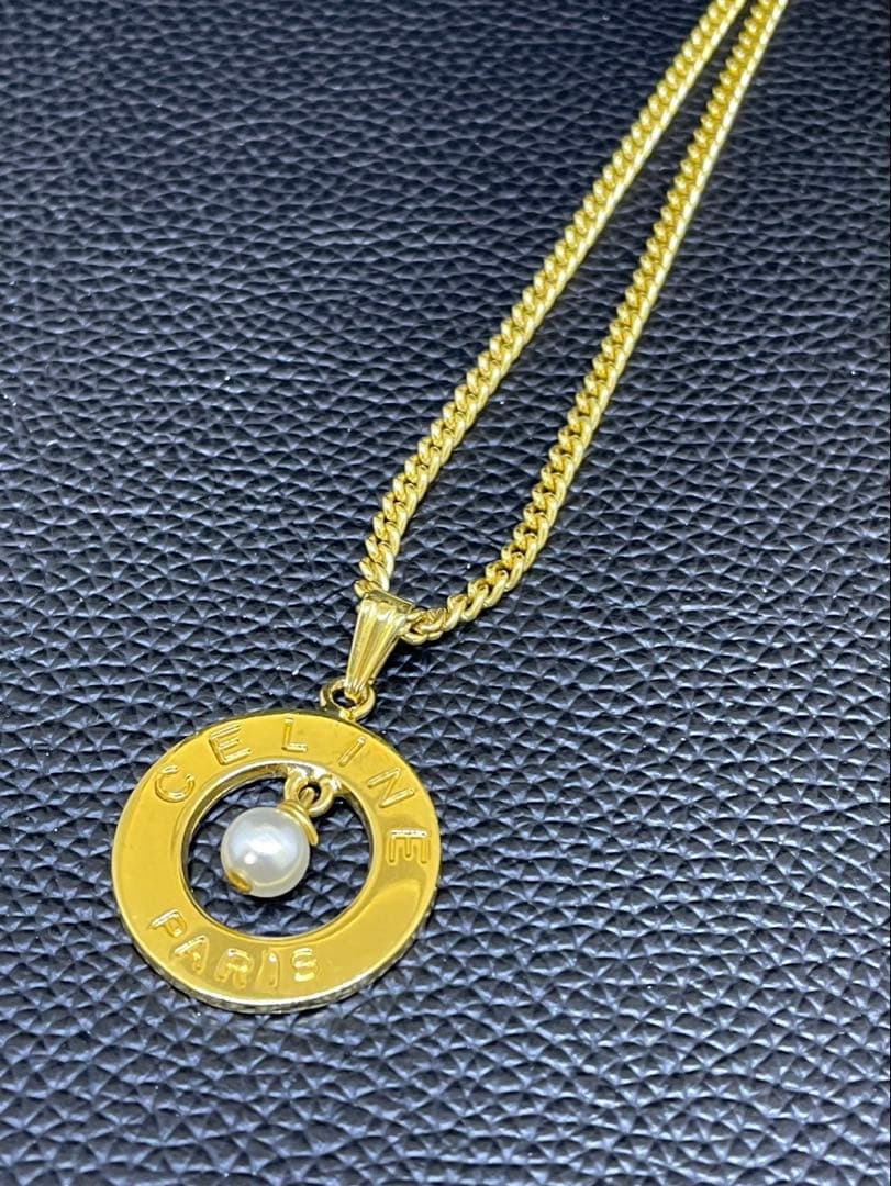 CELINE デザインネックレス