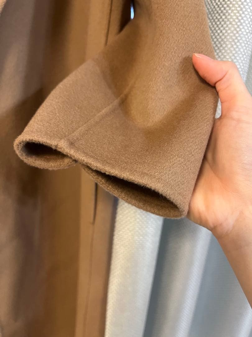 S Max Mara Poldo ピュアヴァージンウール ロングコート IT