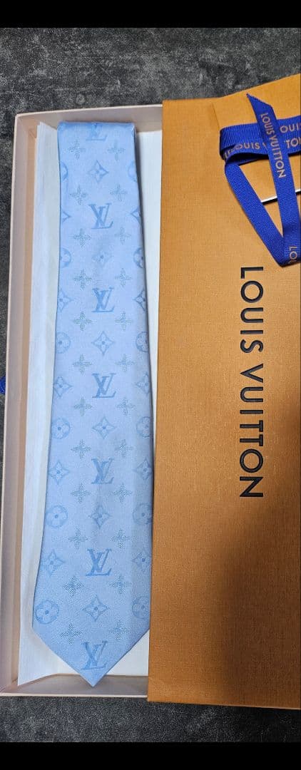 ルイ ヴィトン ネクタイ・オーバーサイズ モノグラム シェード