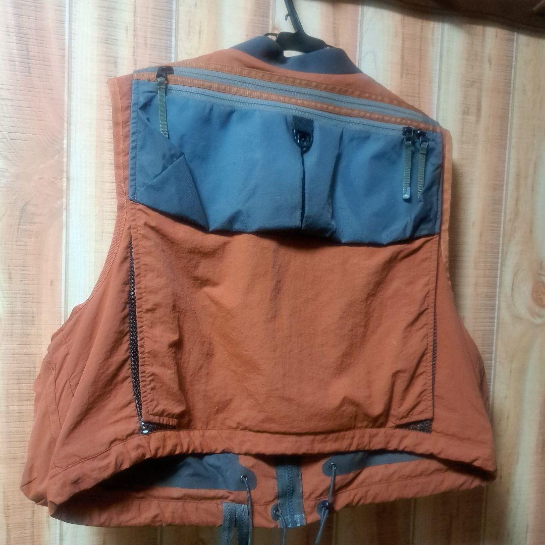 SIMMS G3ガイドベスト　フィッシングベスト シムスオレンジ　Mサイズ