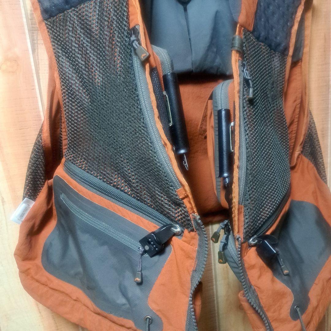 SIMMS G3ガイドベスト　フィッシングベスト シムスオレンジ　Mサイズ