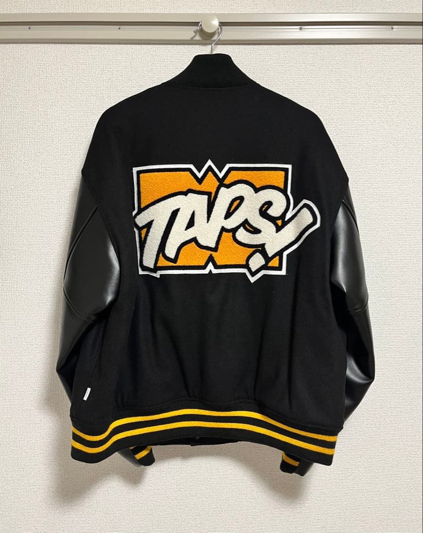 ジャケット・アウター WTAPS VARSITY/JACKET.WOOL. MELTON.TOON!