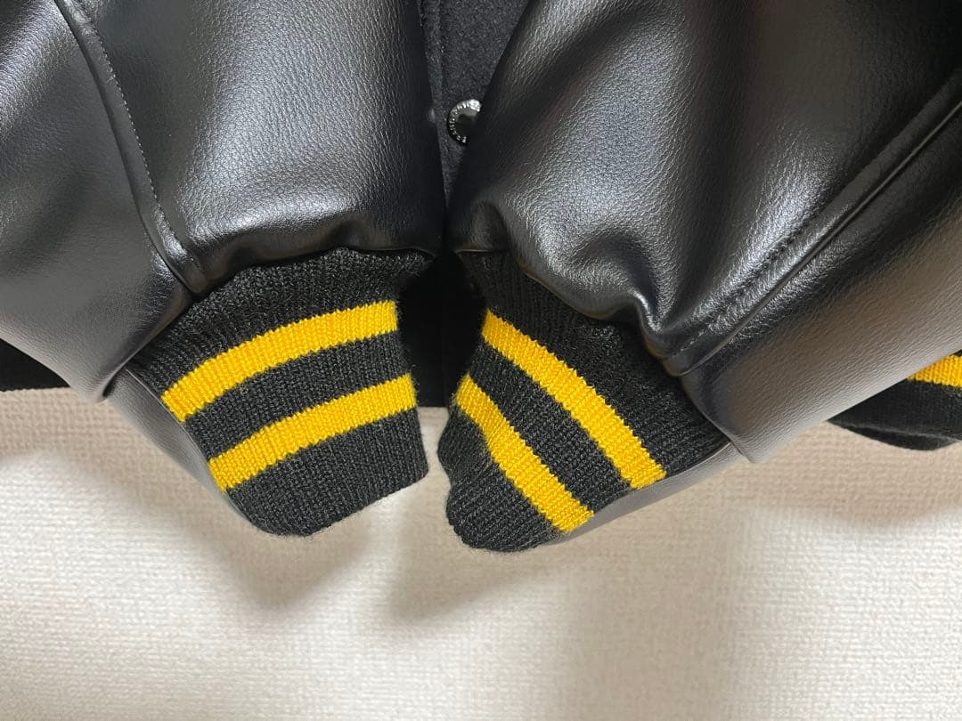 ジャケット・アウター WTAPS VARSITY/JACKET.WOOL. MELTON.TOON!