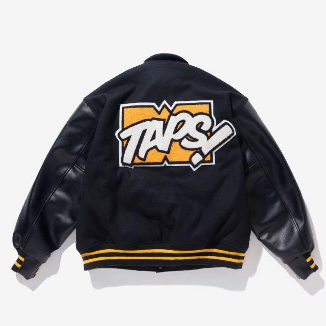 ジャケット・アウター WTAPS VARSITY/JACKET.WOOL. MELTON.TOON!