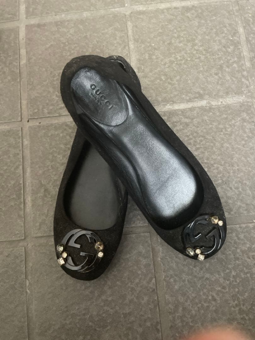 GUCCI グッチ フラットシューズ フラットパンプス 美品