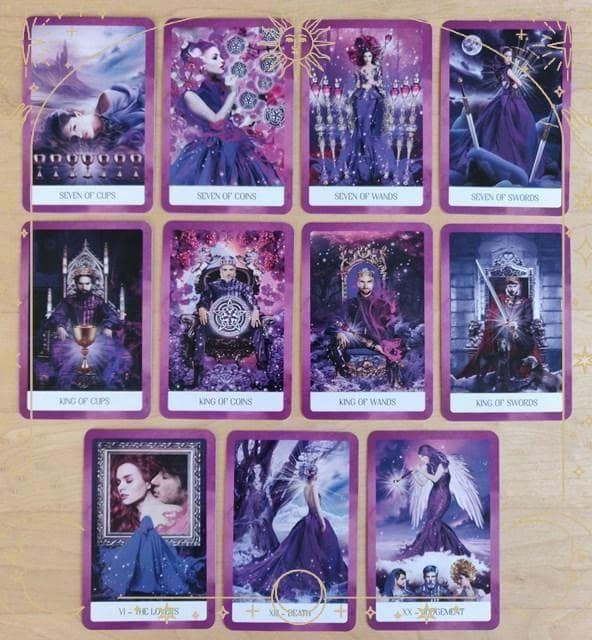 ★正規品タロットカード★異色な美麗デッキ✨7色チャクラ×タロットを融合したデッキ
