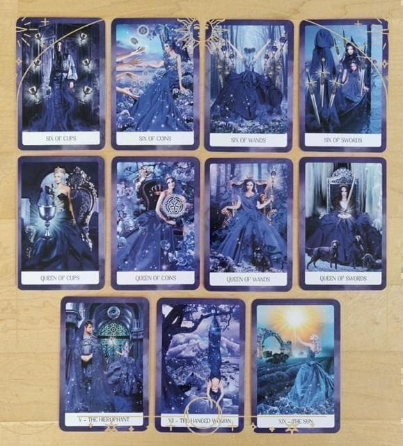 ★正規品タロットカード★異色な美麗デッキ✨7色チャクラ×タロットを融合したデッキ