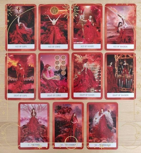 ★正規品タロットカード★異色な美麗デッキ✨7色チャクラ×タロットを融合したデッキ