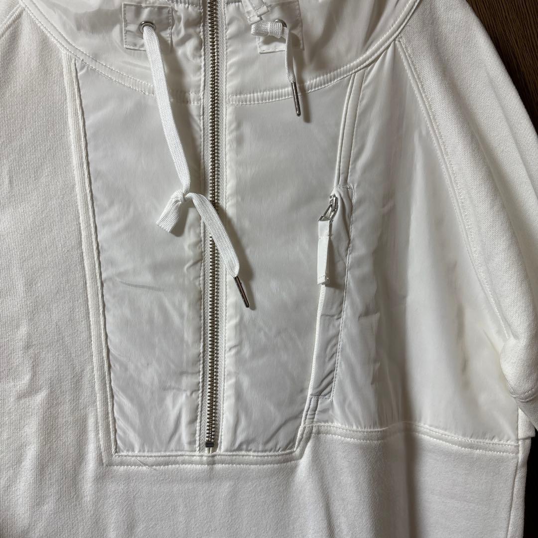 LASUD MILITARYスウェットロングワンピース　ヤマダヤ　綿　ホワイト