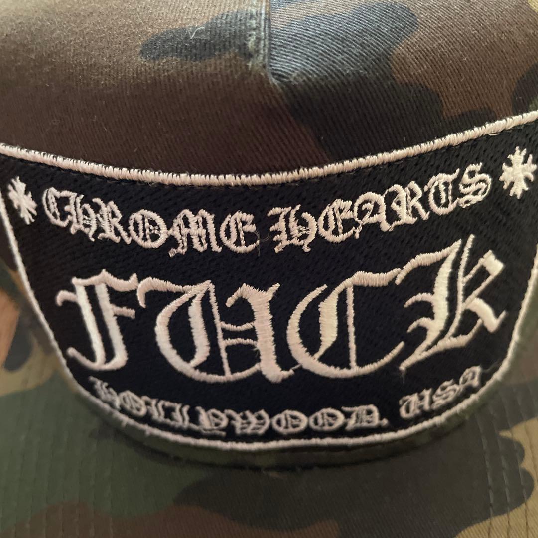 アキメ。 CHROME HEARTS 国内直営店購入　迷彩キャップ