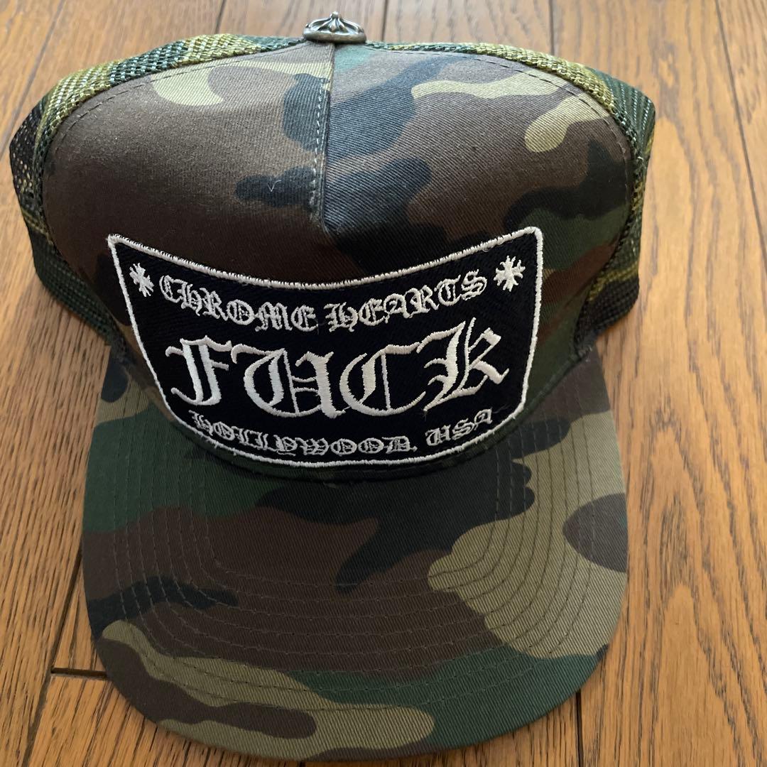 アキメ。 CHROME HEARTS 国内直営店購入　迷彩キャップ