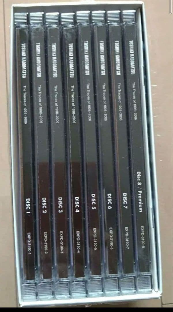 角松敏生 the traces of 1998~2006(廃盤品) 8枚組