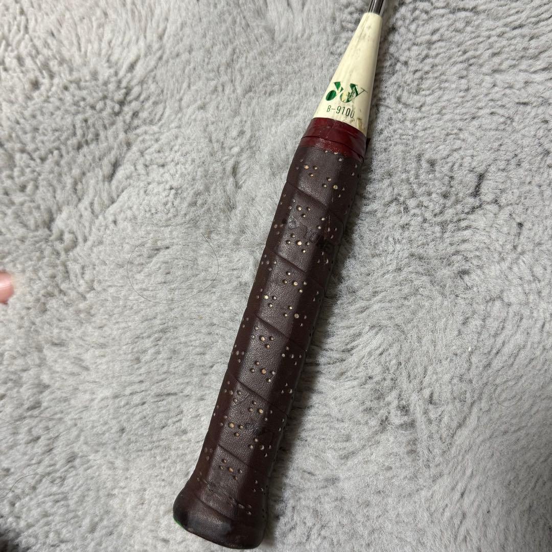 【希少品】yonex ヨネックス B-9100 木製 バトミントン ラケット