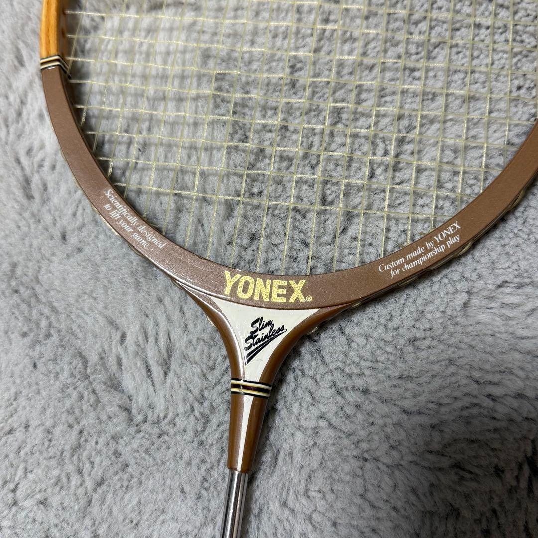 【希少品】yonex ヨネックス B-9100 木製 バトミントン ラケット