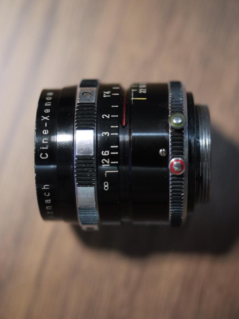 オールドレンズ　Cマウント　Schneider Cine-Xenon 16mm