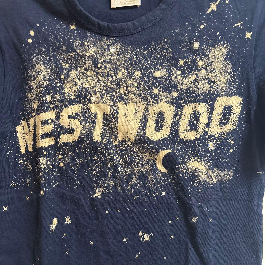 Vivienne Westwood ミルキーウェイ Tシャツ ストーン付