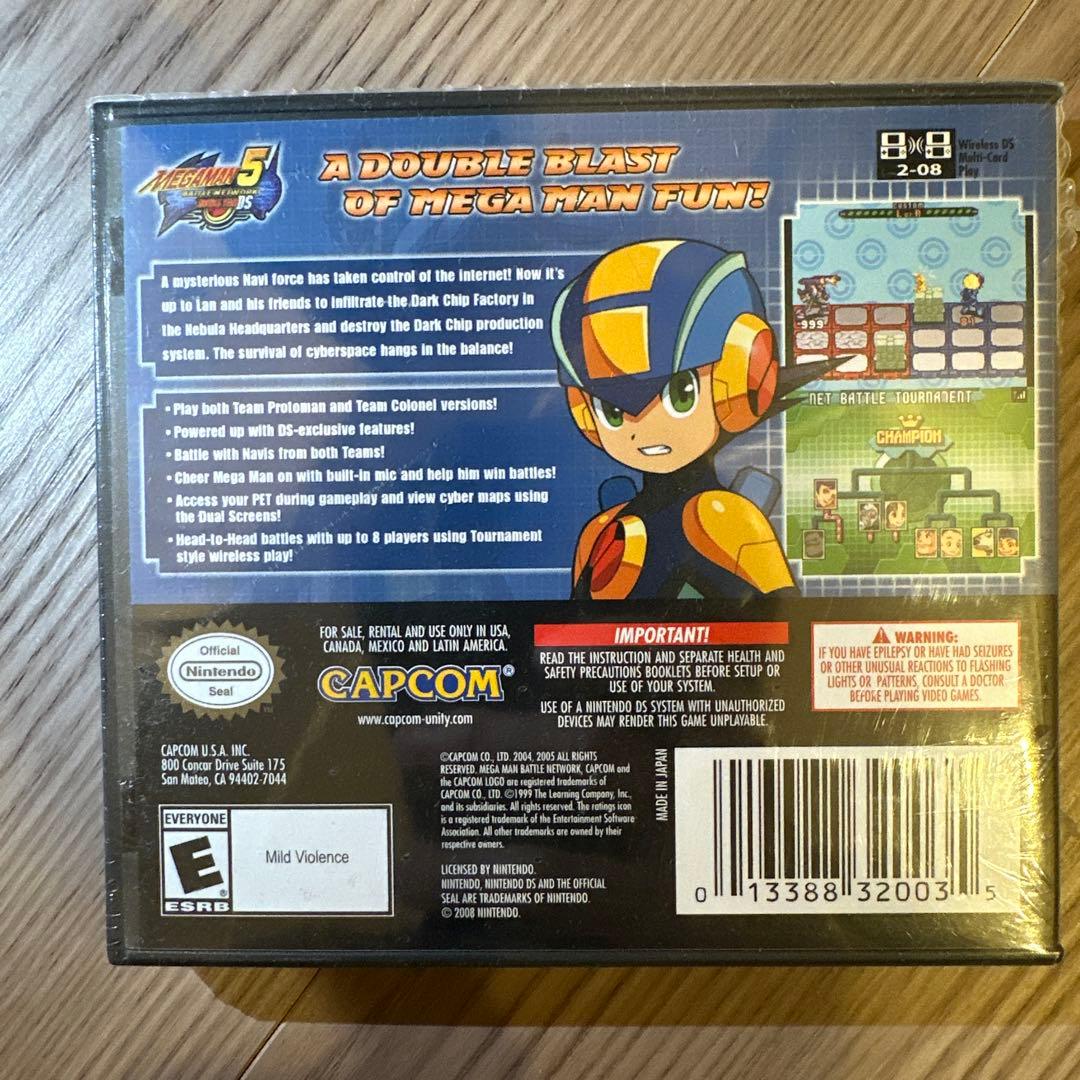 北米版　ロックマンエグゼ 5 DS ツインリーダーズ