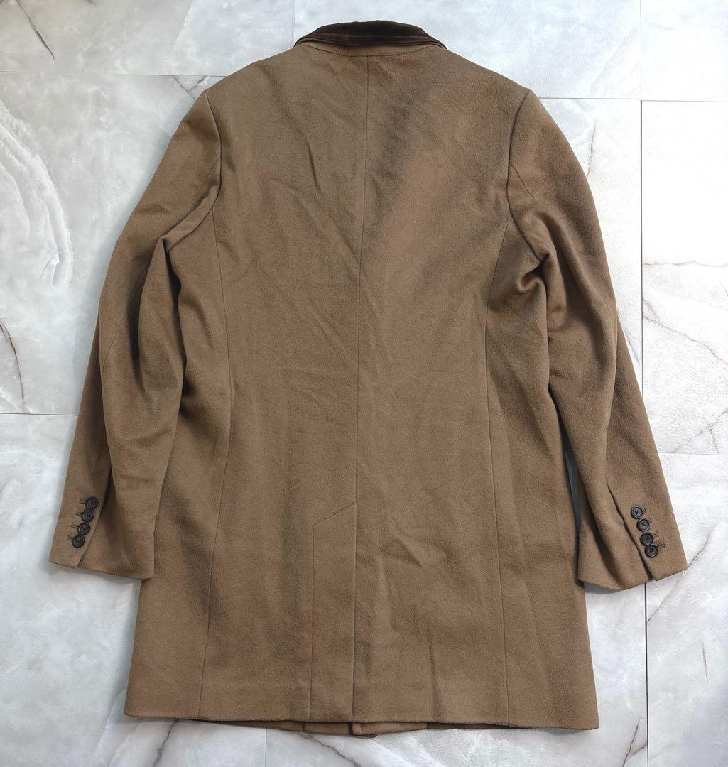 シュプリーム ロロピアーナ　チェスターコート　ベージュ　S