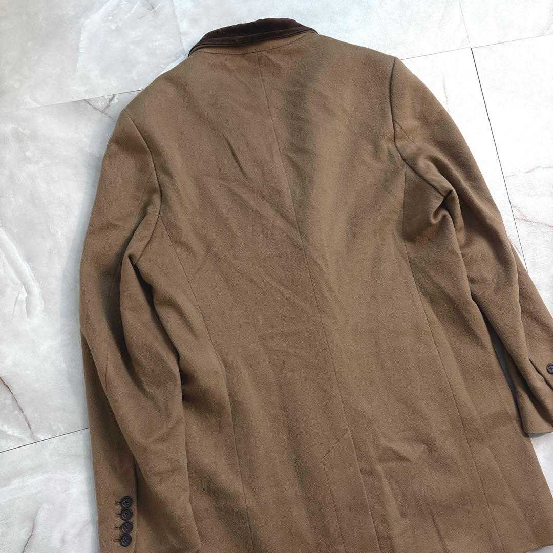 シュプリーム ロロピアーナ　チェスターコート　ベージュ　S