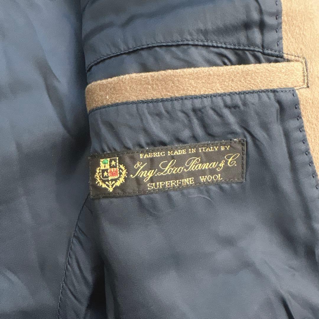 シュプリーム ロロピアーナ　チェスターコート　ベージュ　S