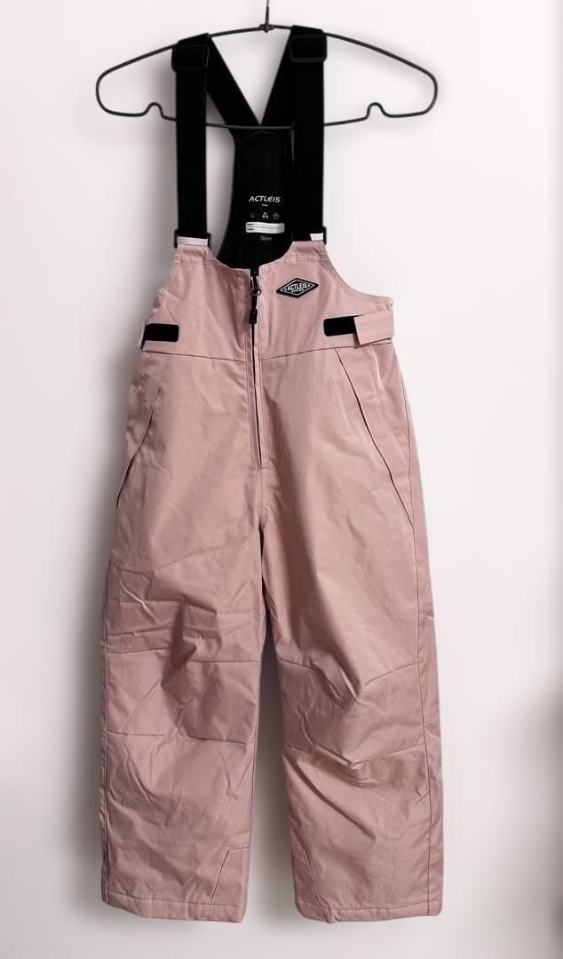 Actleis　スノーウェア 130cm クリームホワイト/ピンク