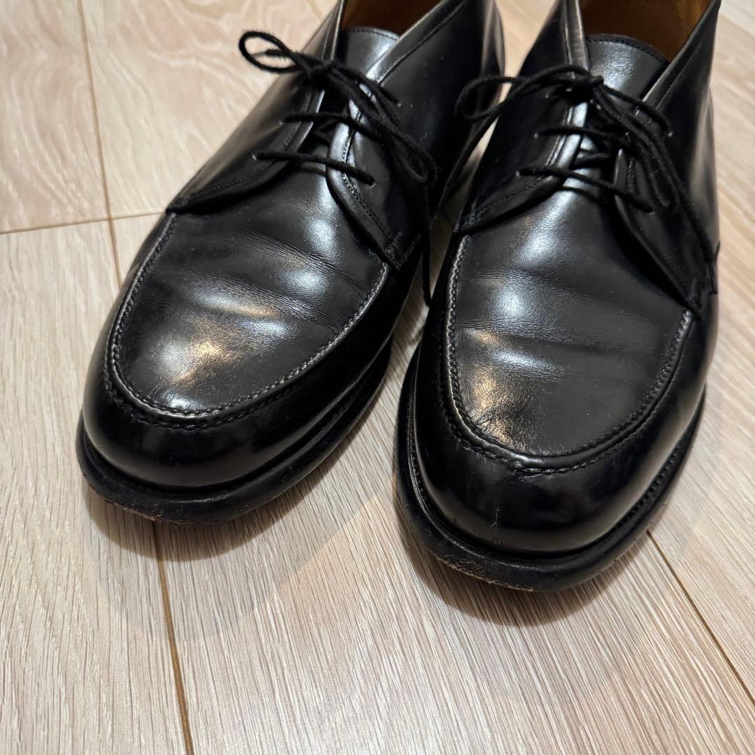 Le Yucca’s レユッカス チャッカブーツ 43 ブラック レザー