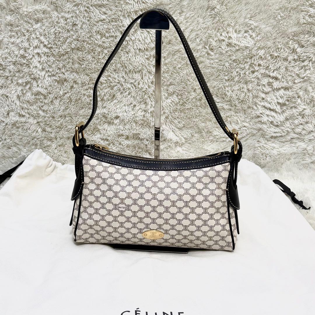 【最終価格】セリーヌ ワンショルダーバッグ アクセサリーポーチ マカダム 90s