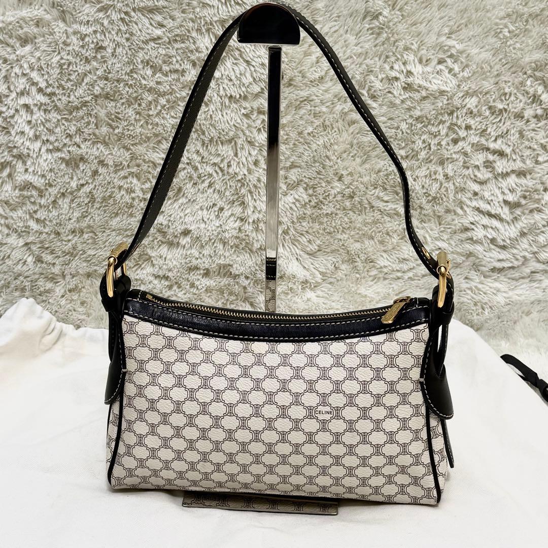 【最終価格】セリーヌ ワンショルダーバッグ アクセサリーポーチ マカダム 90s