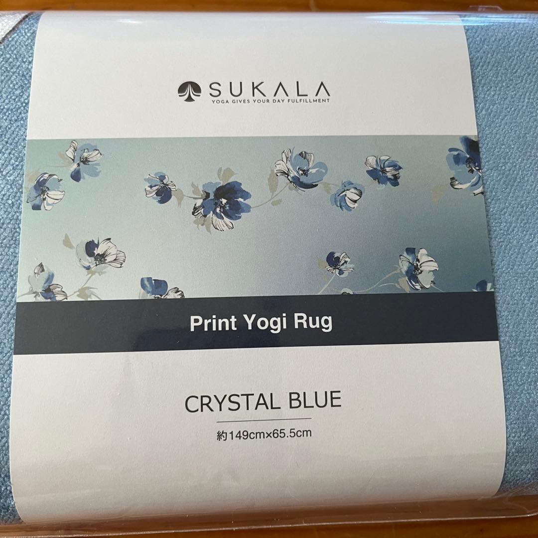 SUKALA プリントヨギラグ　Crystal Blue