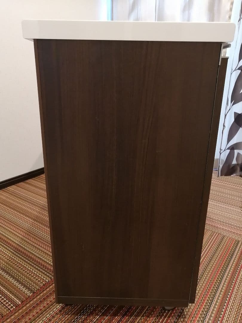 パモウナ　 キャスター付きキッチンカウンター