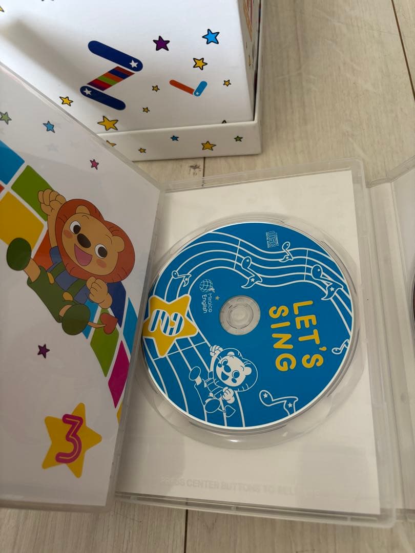 【最安値】ミライグリッシュDVD・CDボックスセット