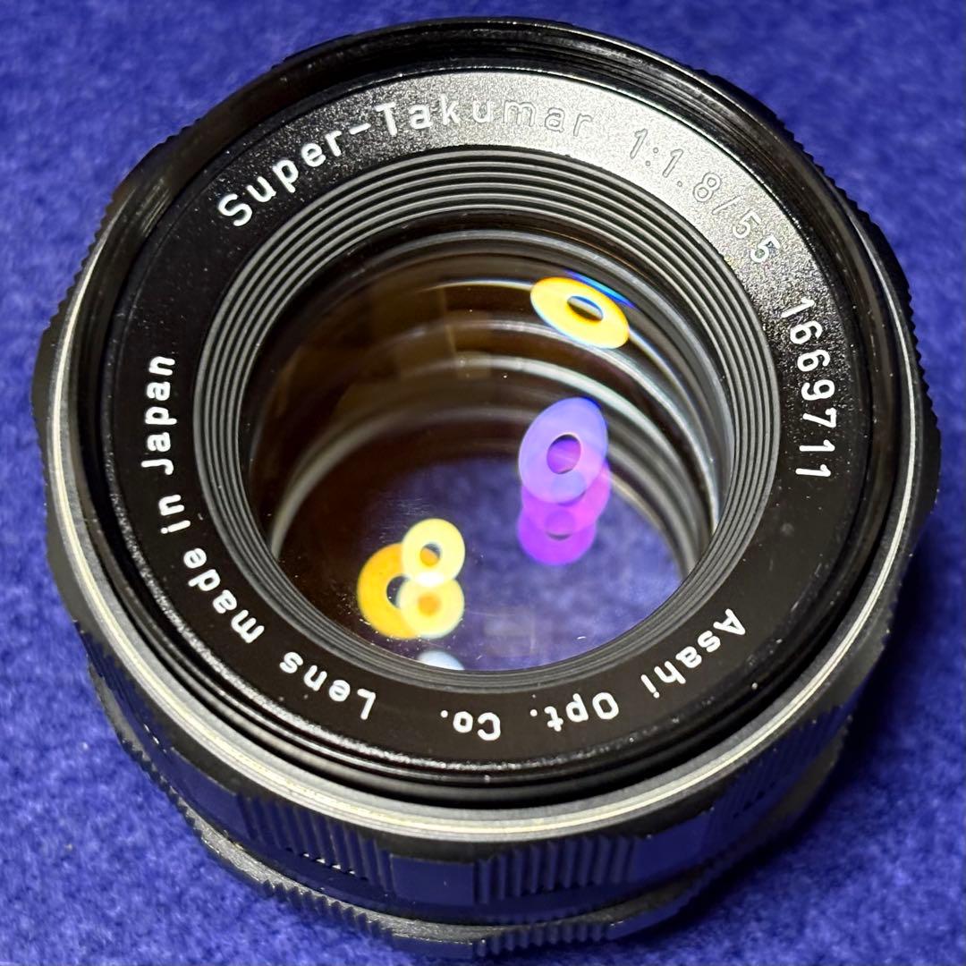 PENTAX Super Takumar 55mm f1.8 後期型 70991