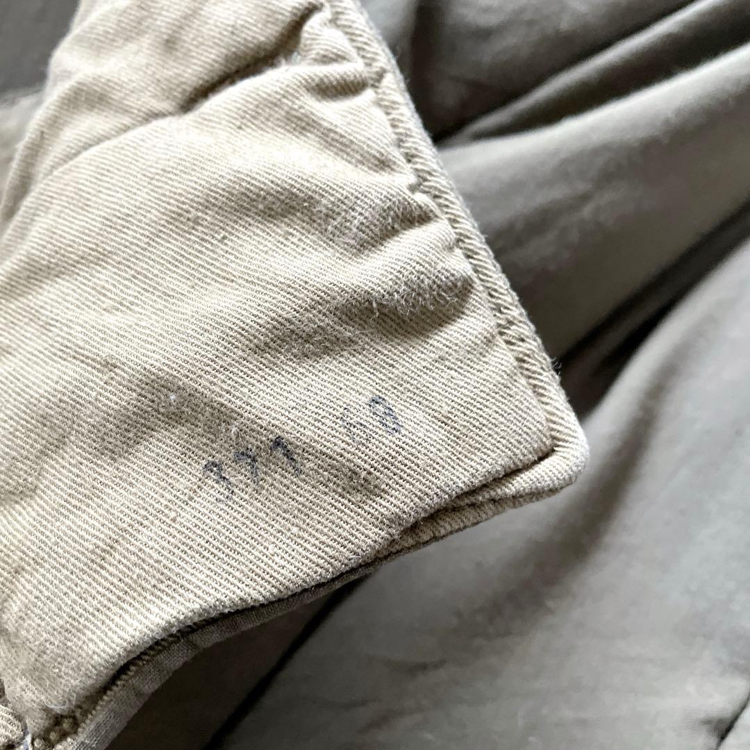 ヴィンテージ　1960年代　チェコ軍 キルティング　ライナー　60s ミリタリー