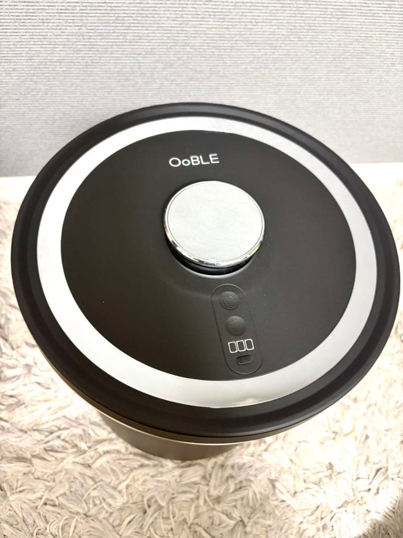 OoBLEオーブル真空保存容器BLACK13ℓ