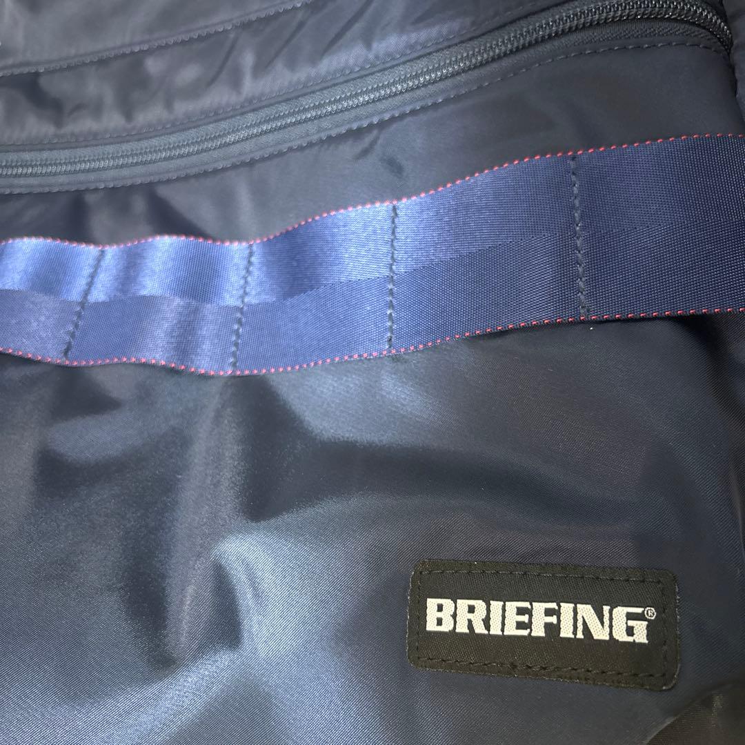 BRIEFING ネイビー トートバッグ
