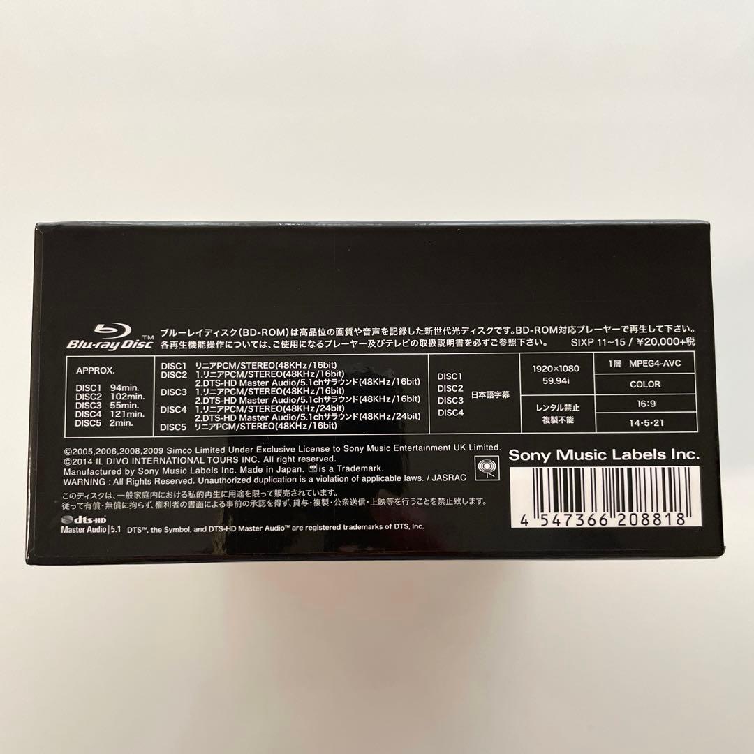 イル・ディーヴォ/IL DIVO BD BOX〈完全生産限定盤・5枚組〉