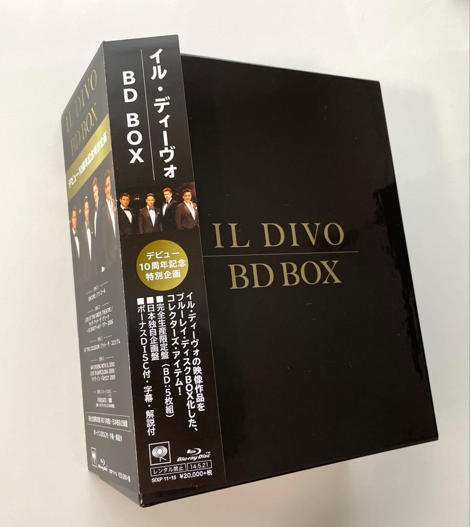 イル・ディーヴォ/IL DIVO BD BOX〈完全生産限定盤・5枚組〉