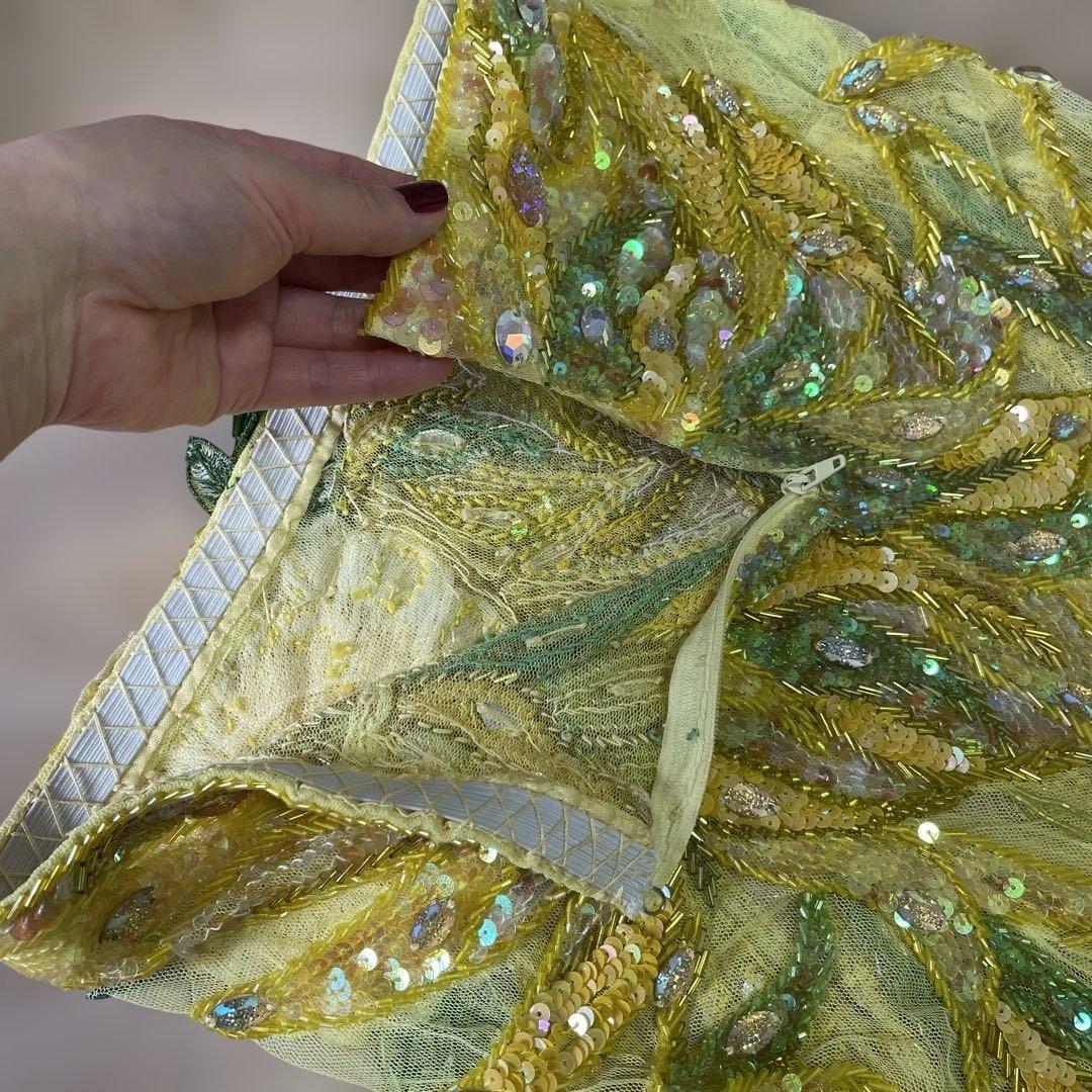 Bella ベリーダンス衣装　レモンイエロー