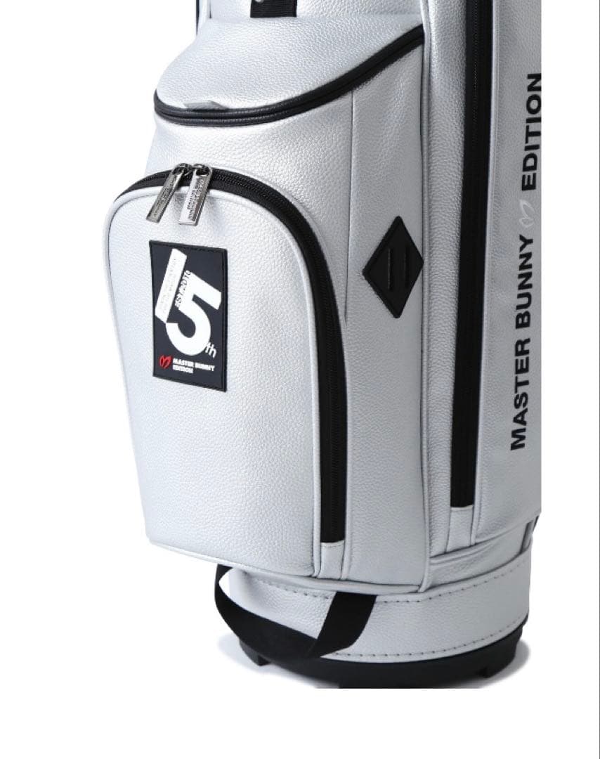 新品 パーリーゲイツ マスターバニー 【原プロアイコン】キャディバッグ 銀 限定