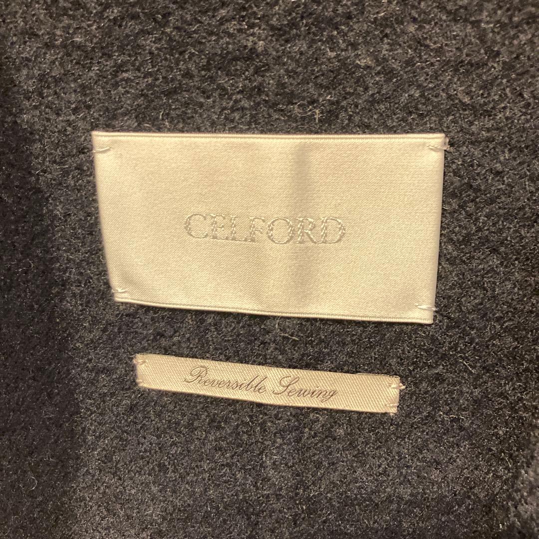 【新品未使用】セルフォード　リバーポンチョコート　ネイビー