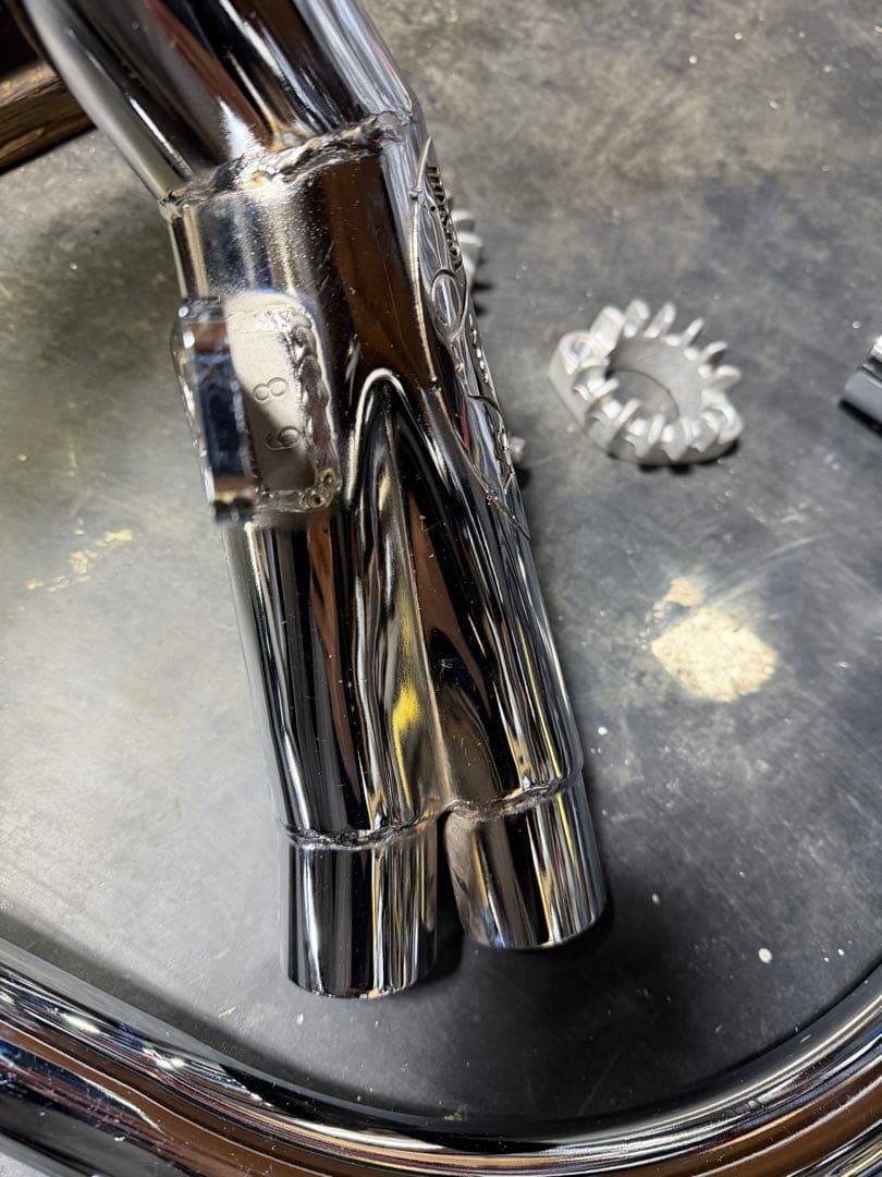 三協オート八木スペシャル改 限定品富士プレート八木カット メッキ gs gsx