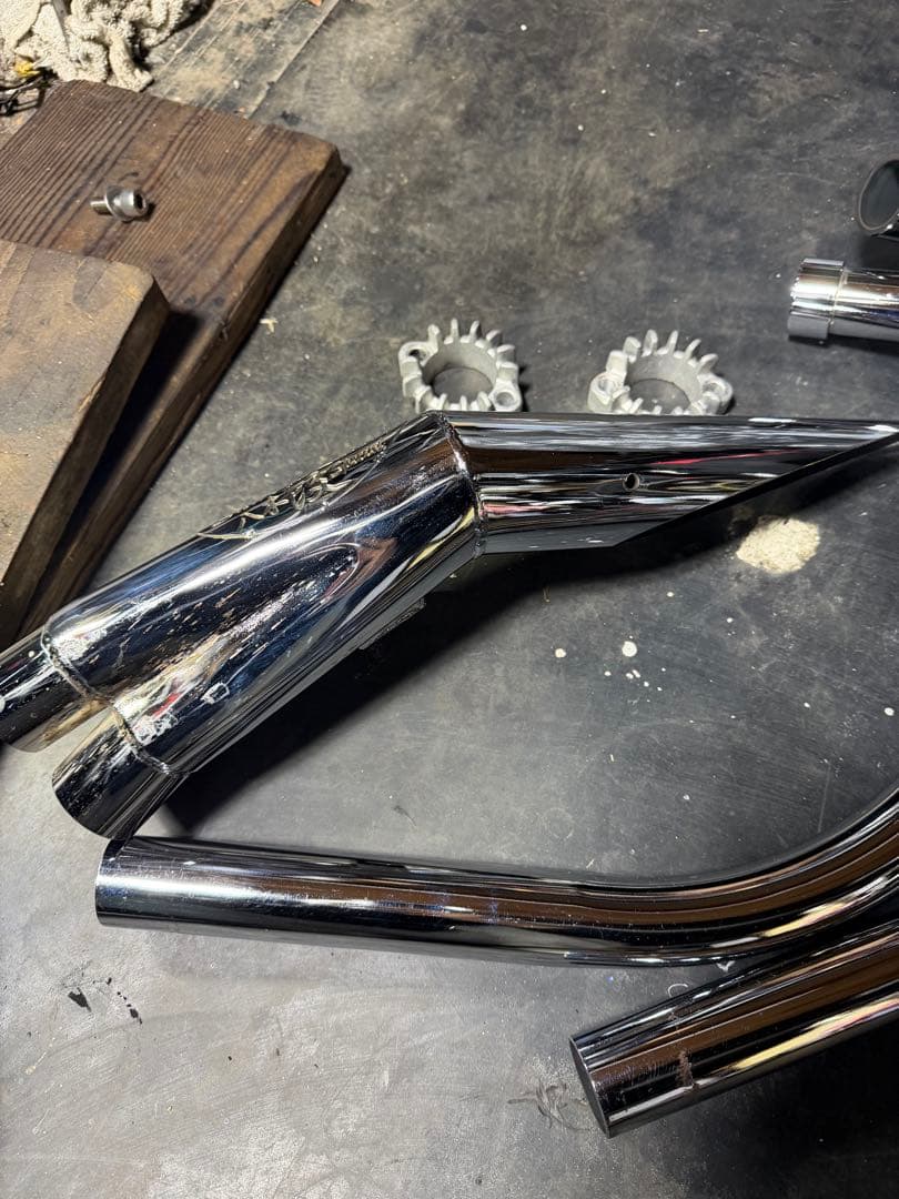 三協オート八木スペシャル改 限定品富士プレート八木カット メッキ gs gsx