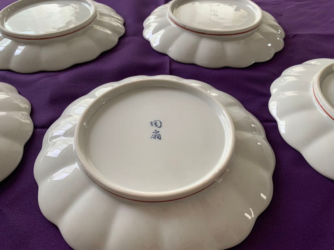 有田焼　古伊万里　陶扇