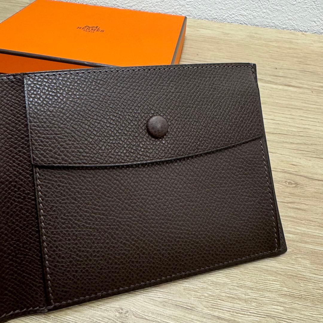 希少 新品 エルメス 財布 二つ折りMC2 ガリレイ ヴォーエプソン