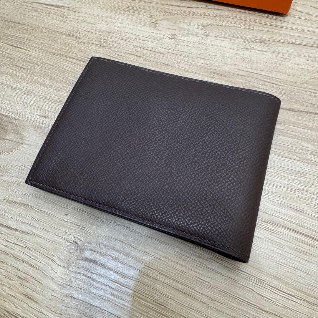 希少 新品 エルメス 財布 二つ折りMC2 ガリレイ ヴォーエプソン